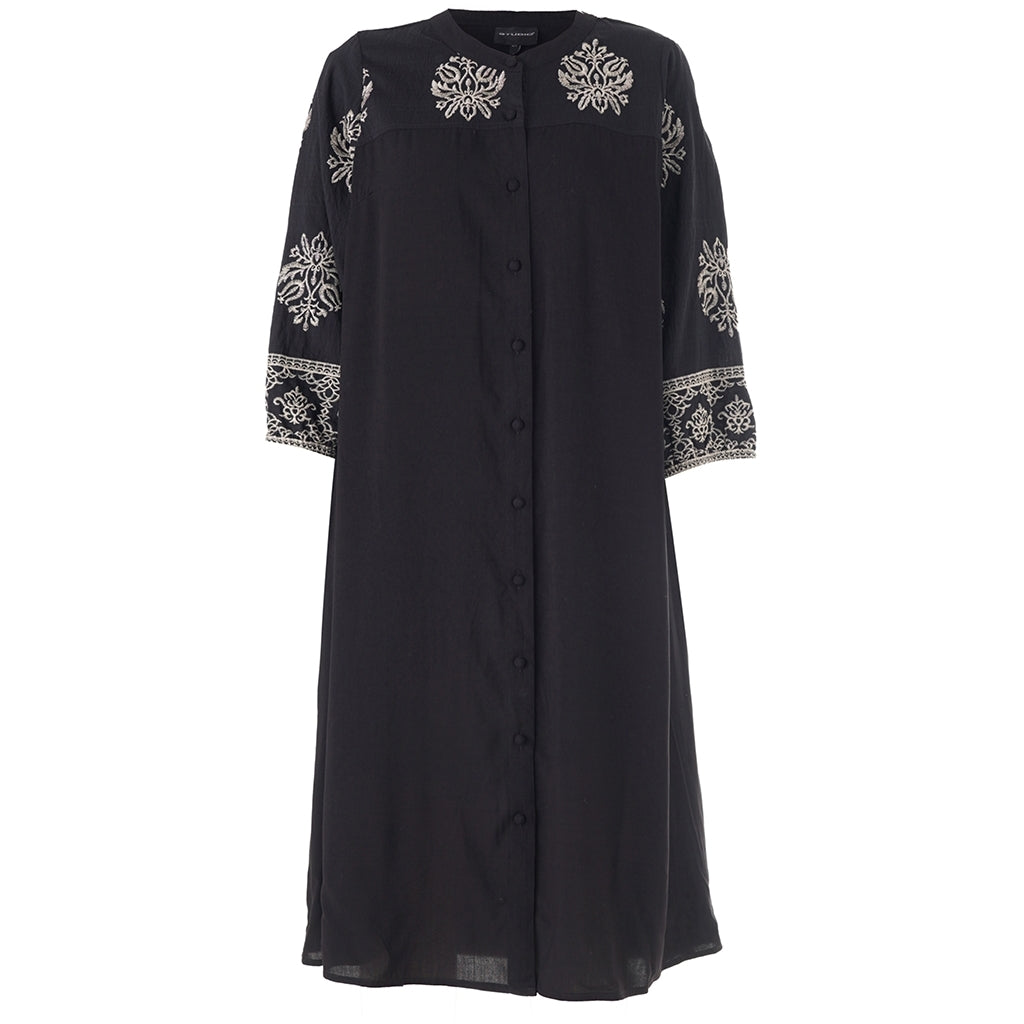 Studio SGunder Dress with embroidery Dress Black