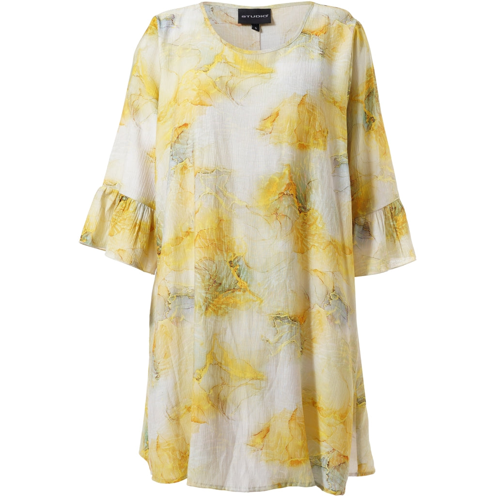 Studio SHedda Dress Dress Yellow clouds