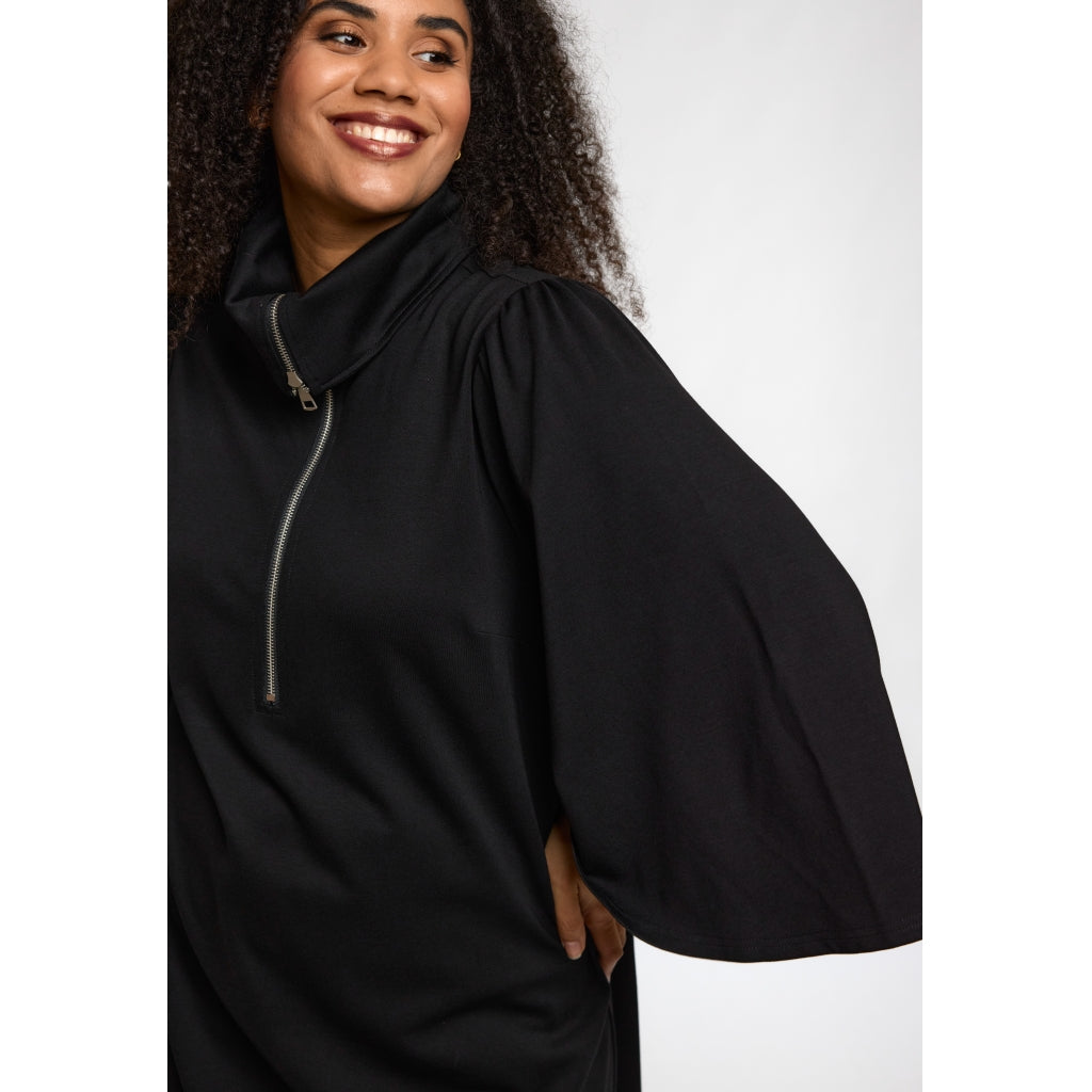 Studio SHelga dress with mesh skirt Dress Black