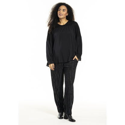 Studio SHerla Trousers Trousers black with Silver