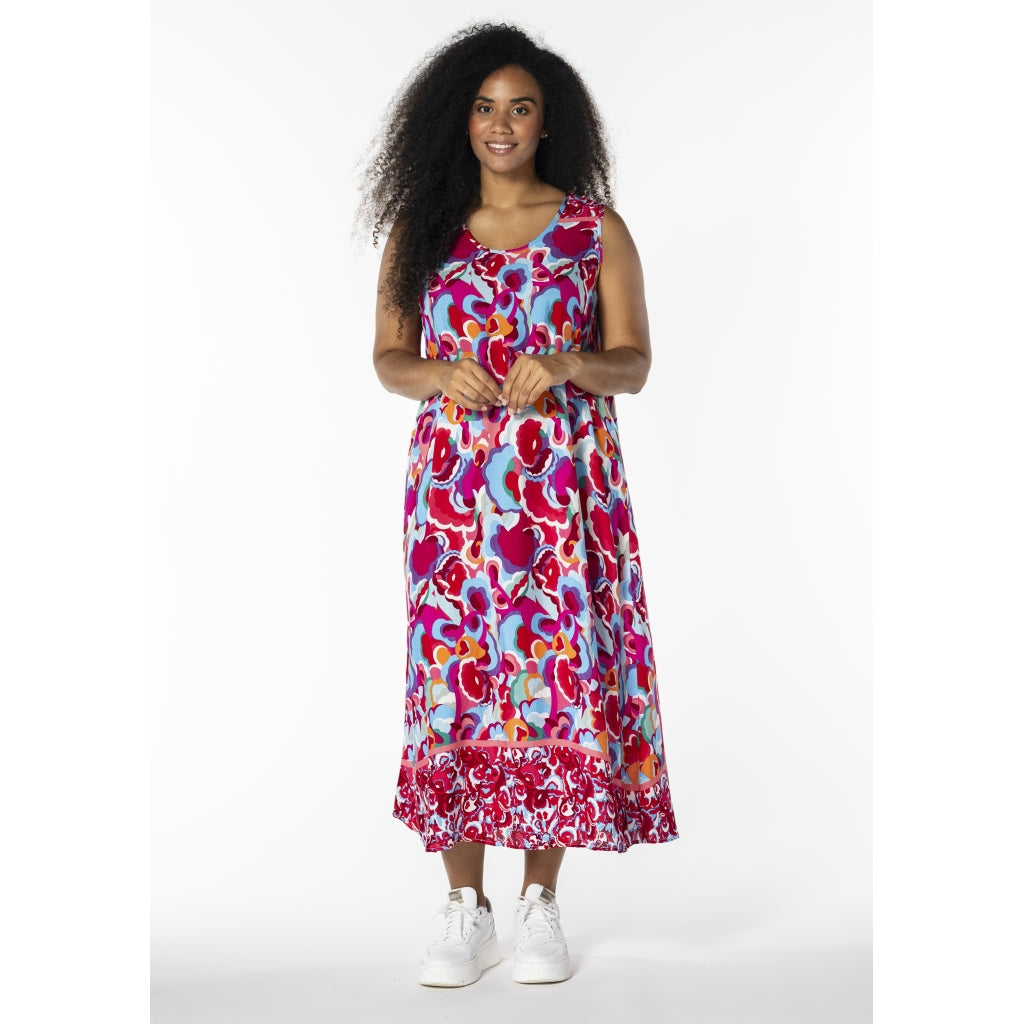 Studio SIdun Long Dress Long Dress Pink and red board
