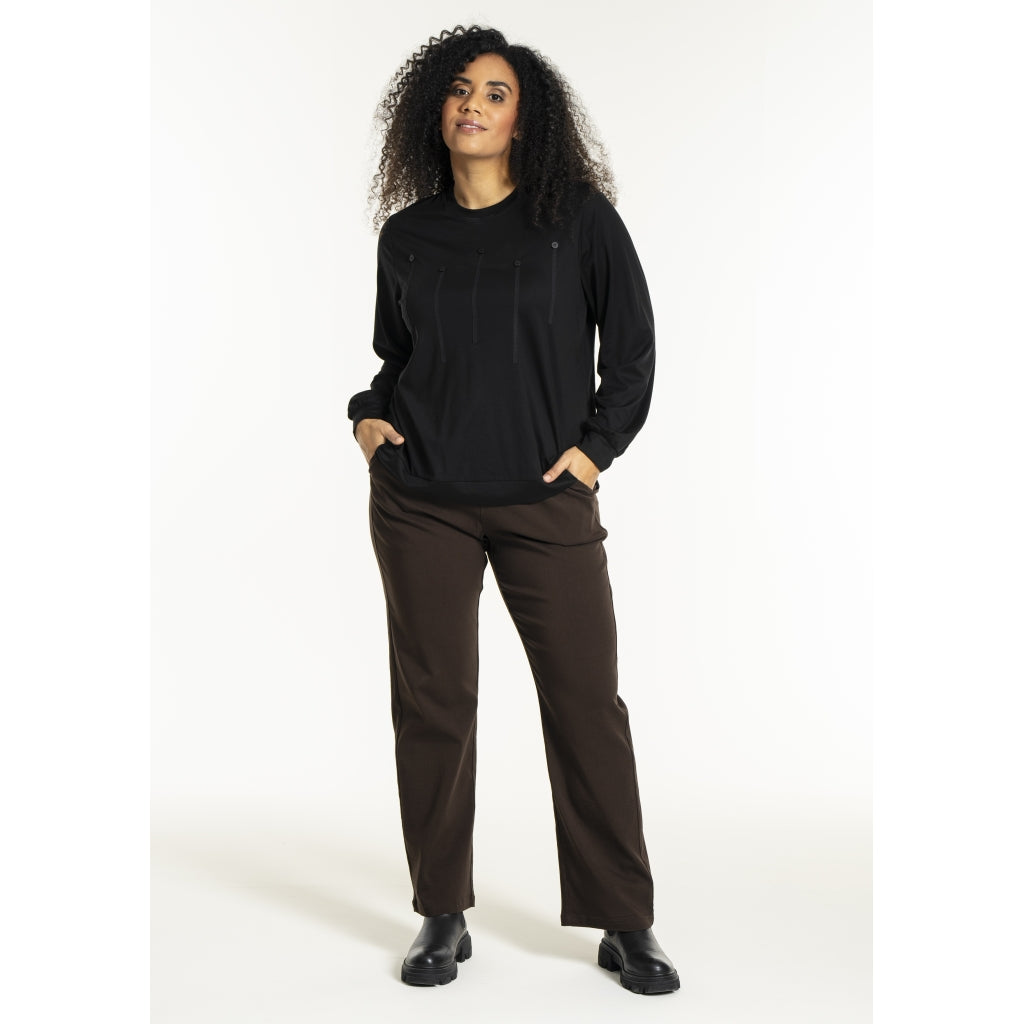 Studio SImoa Pants Pants Dark Brown