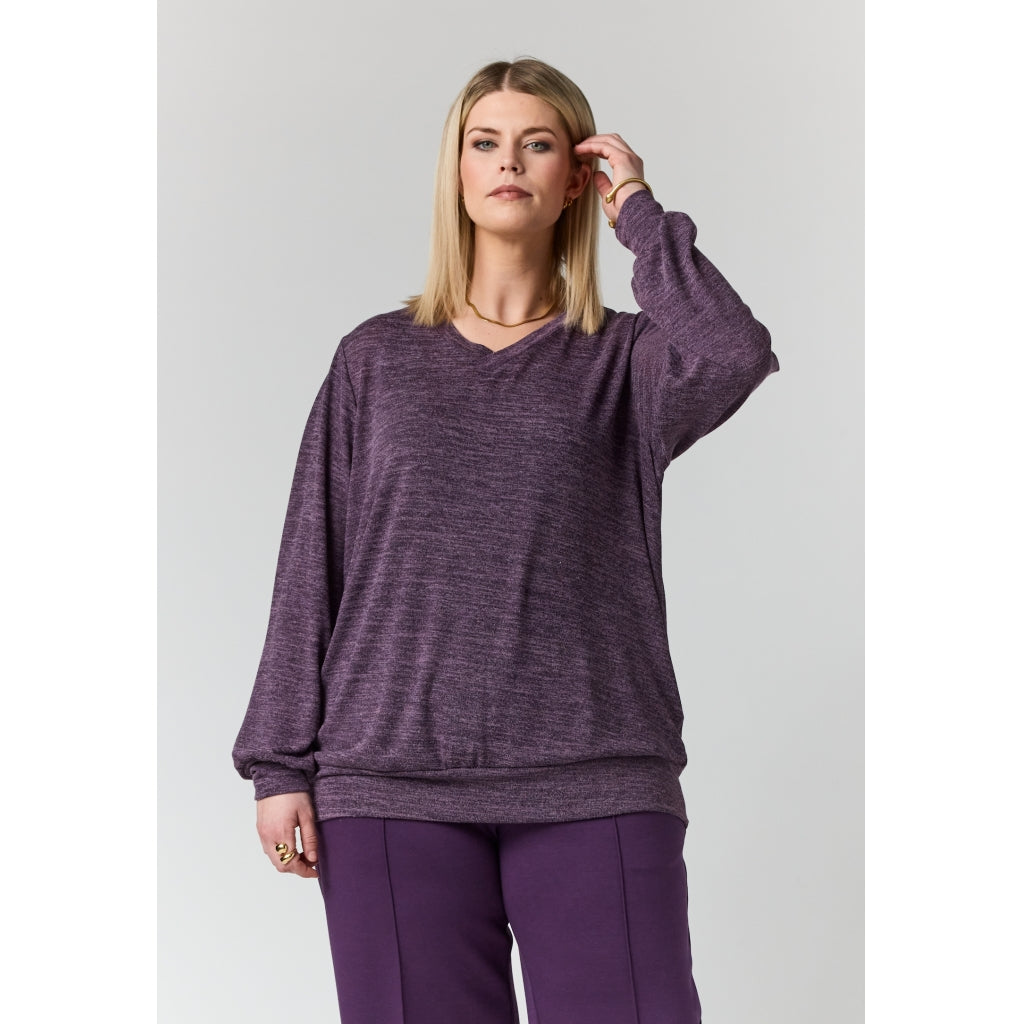Studio SInga Sweater Sweater Plum Melange