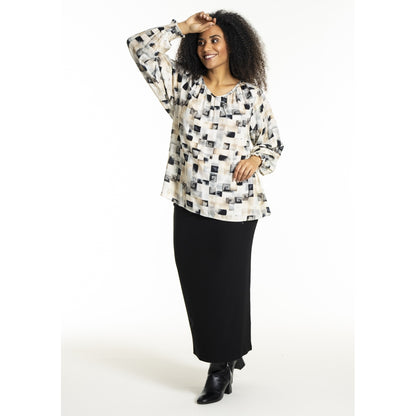 Studio SIngred Blouse Blouse Sand melange mix boxes