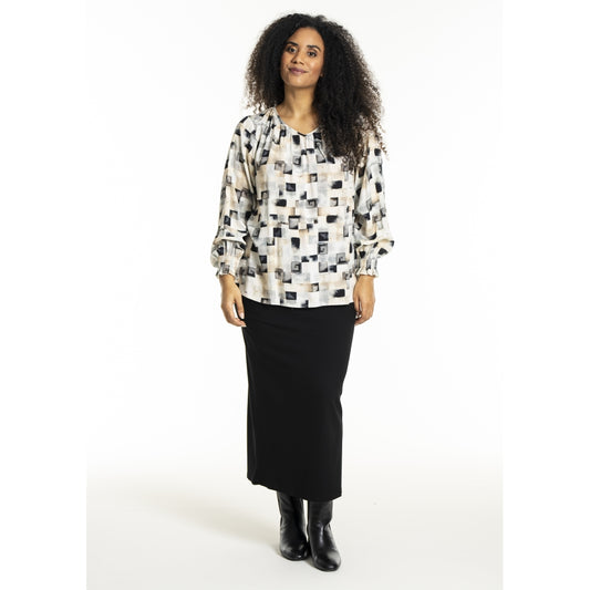 Studio SIngred Blouse Blouse Sand melange mix boxes