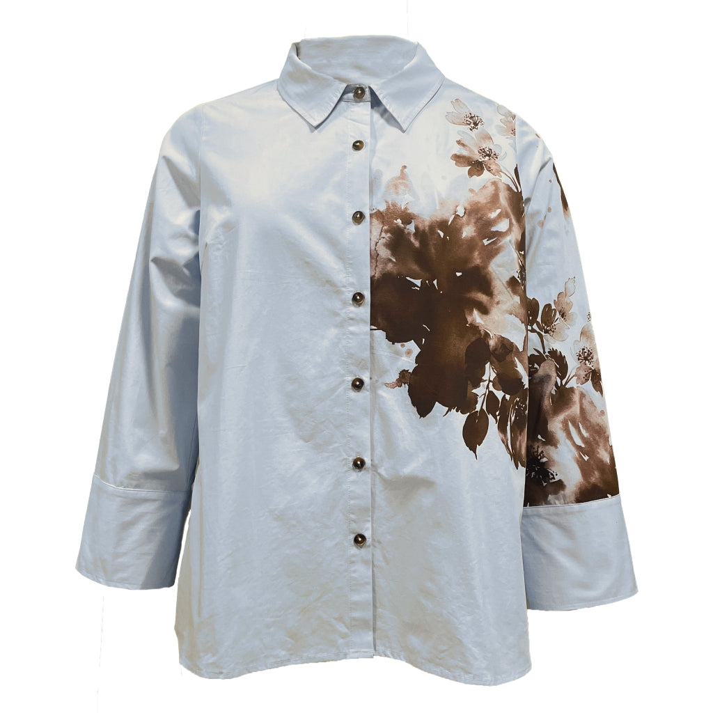 Studio SIsolde Shirt with print Shirt Light Blue Print