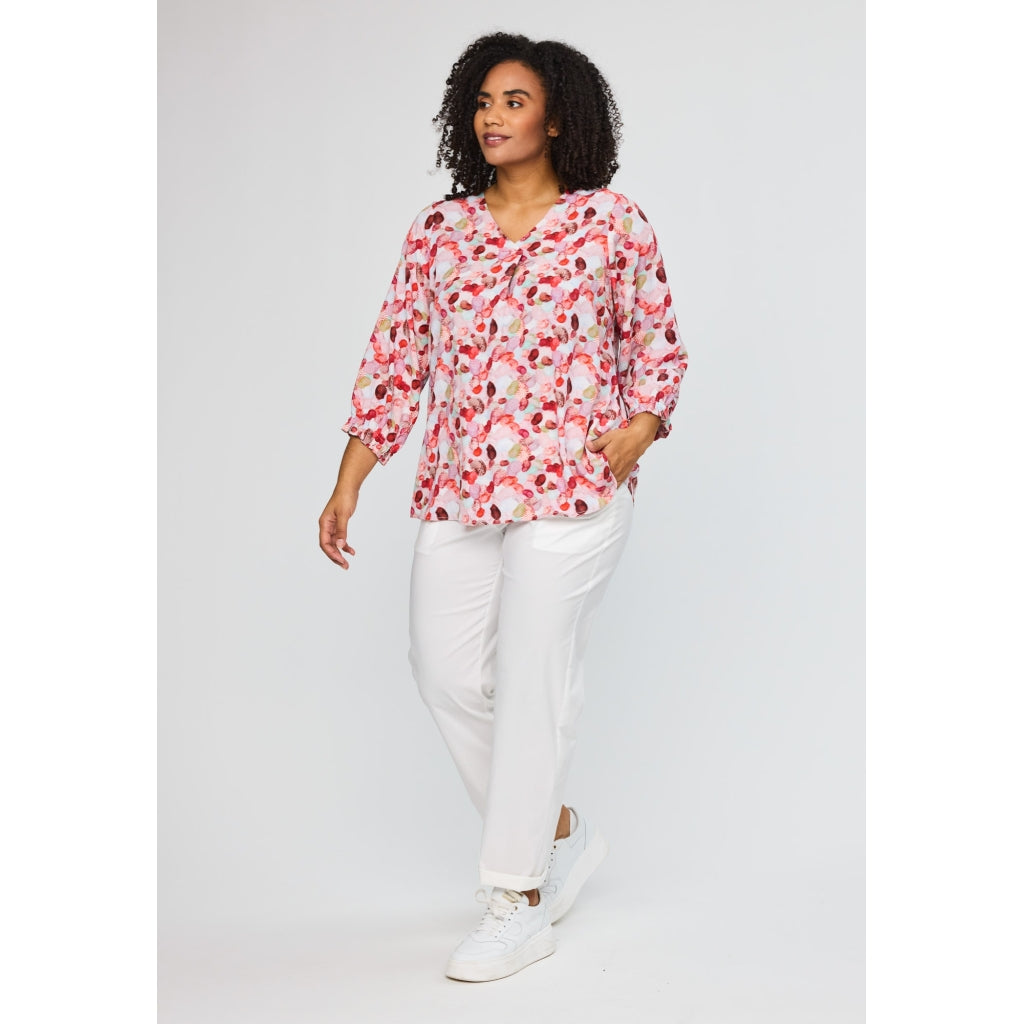 Studio SJustina Blouse Blouse Red sports