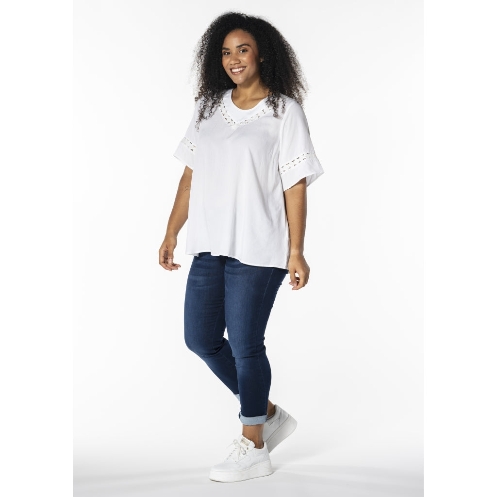 Studio SKisa Blouse Blouse White