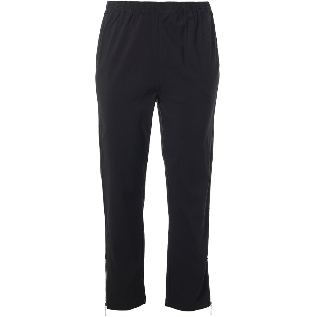 Studio SLena pants with zipper 7/8 Pant Black