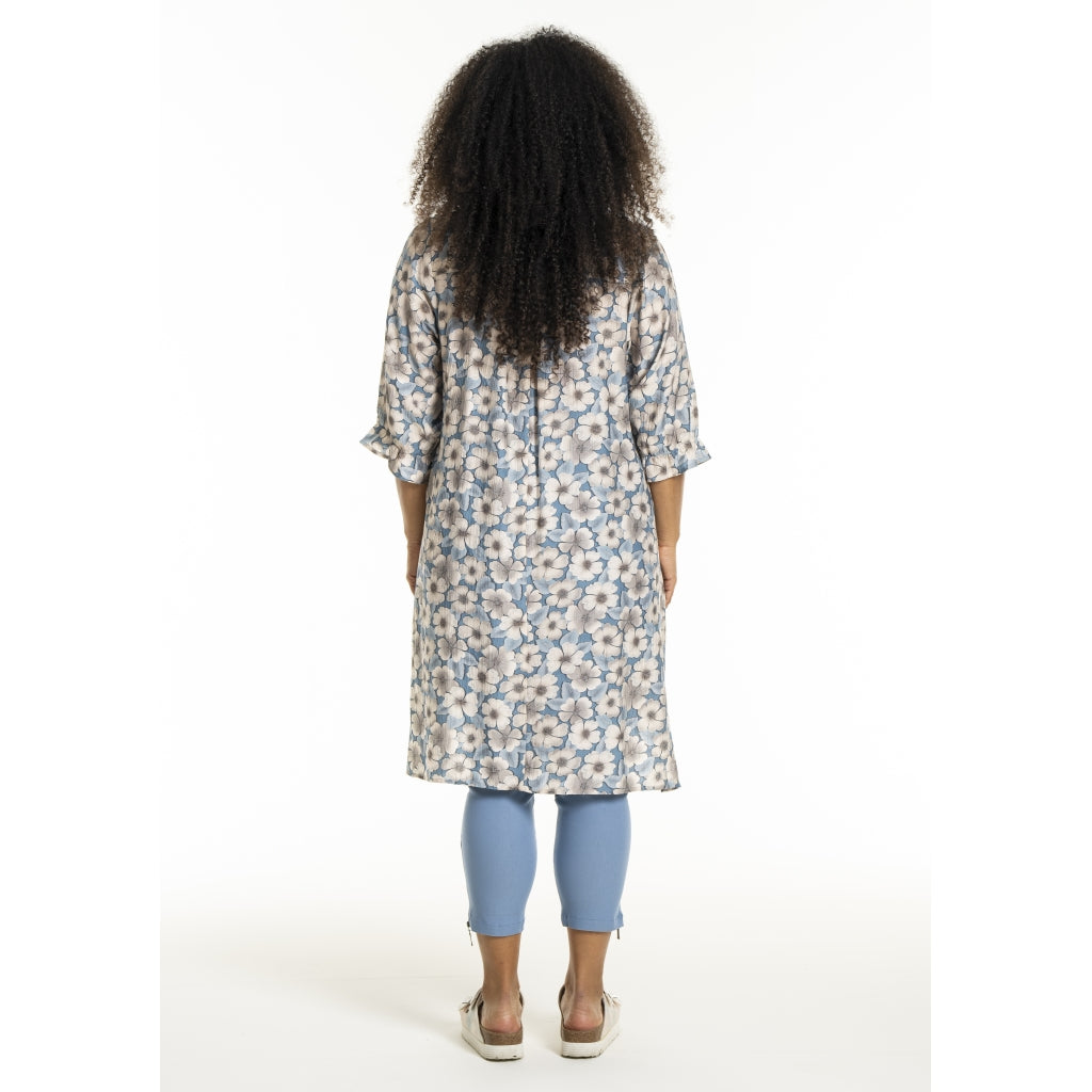 Studio SLena pants with zipper 7/8 Pant light Blue