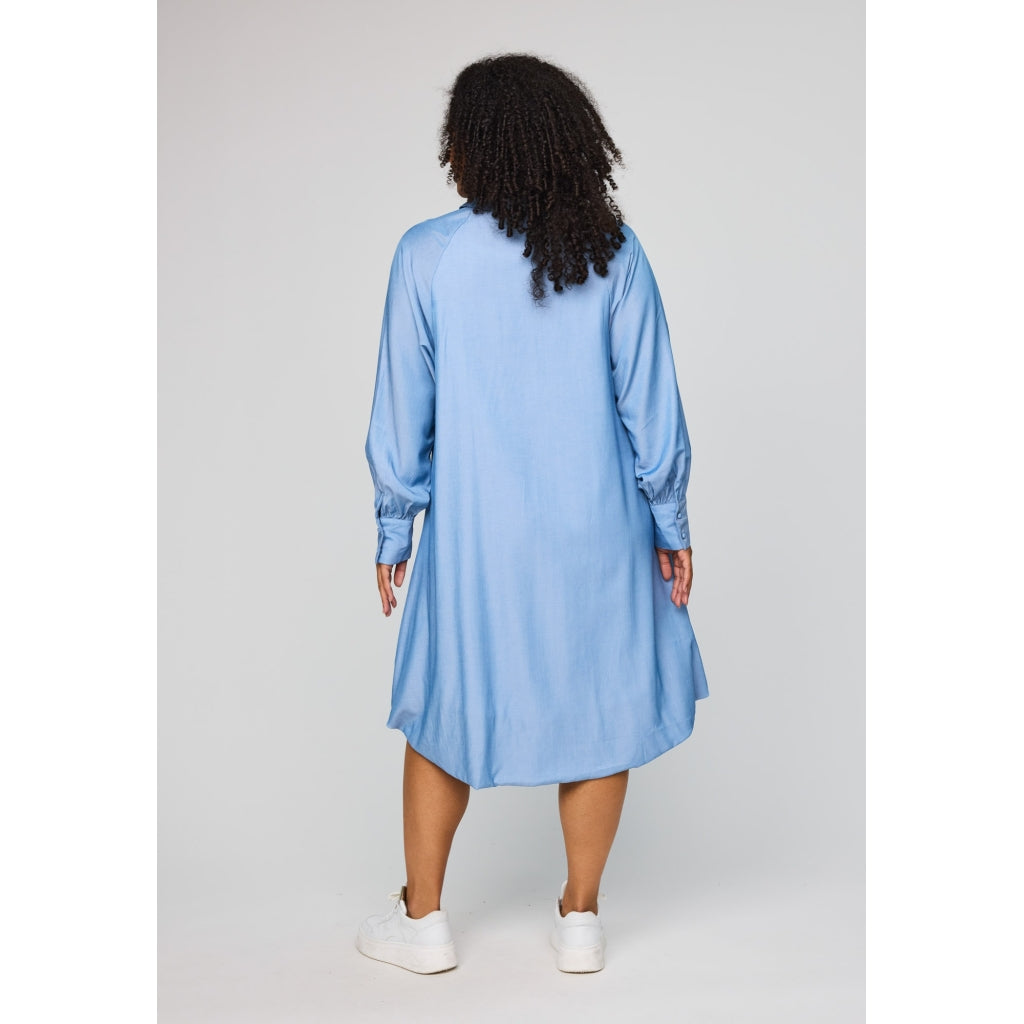 Studio SLillie Denim Dress Dress Light Blue Denim