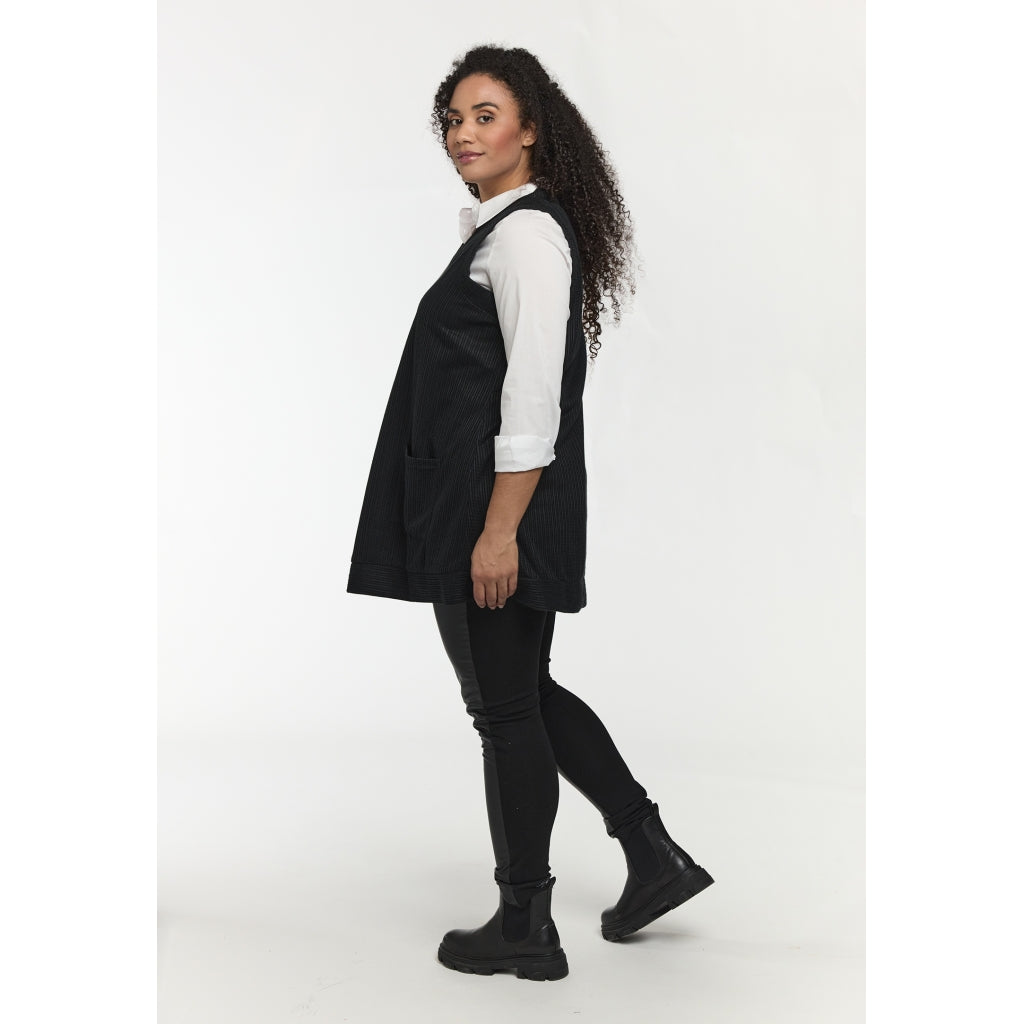 Studio SLily Vest Dress Dress Black