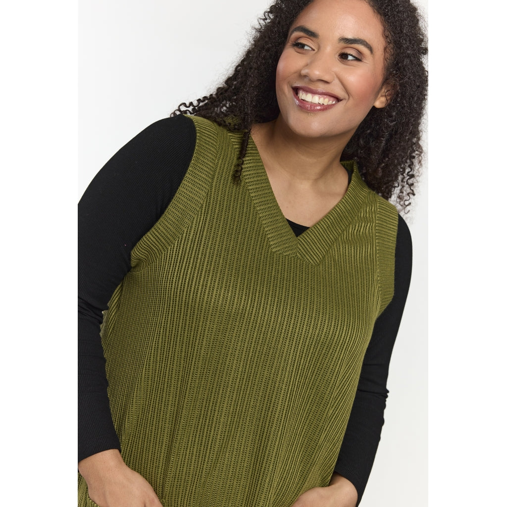 Studio SLily Vest Dress Dress Green