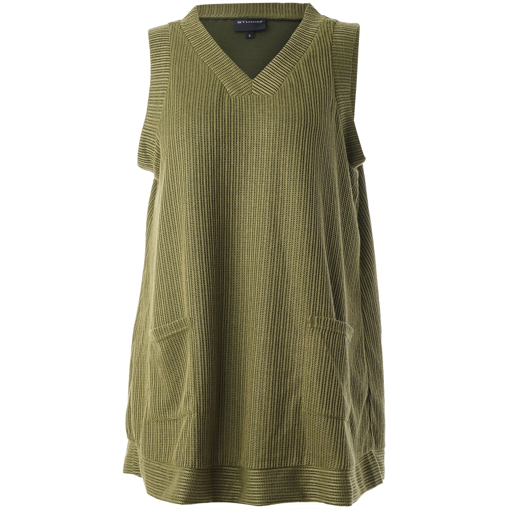 Studio SLily Vest Dress Dress Green