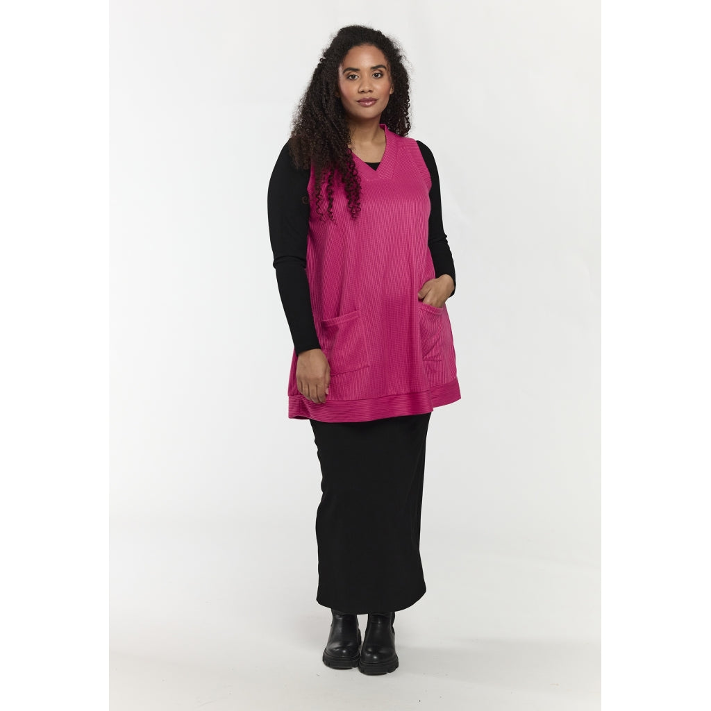 Studio SLily Vest Dress Dress Pink