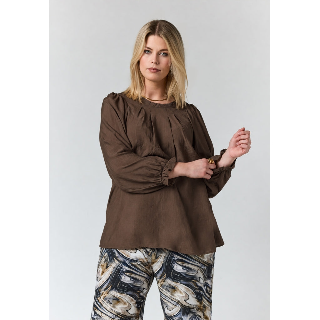 Studio SMargrethe Blouse Blouse Brown
