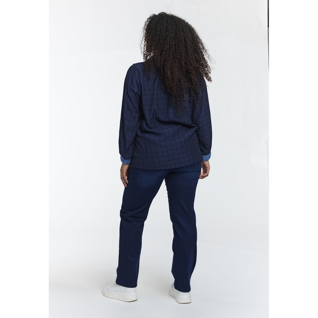 Studio SMila Blouse Blouse Navy + Light blue