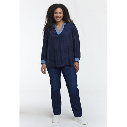 Studio SMila Blouse Blouse Navy + Light blue