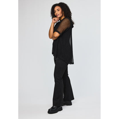 Studio SMira Net Blouse Blouse Black