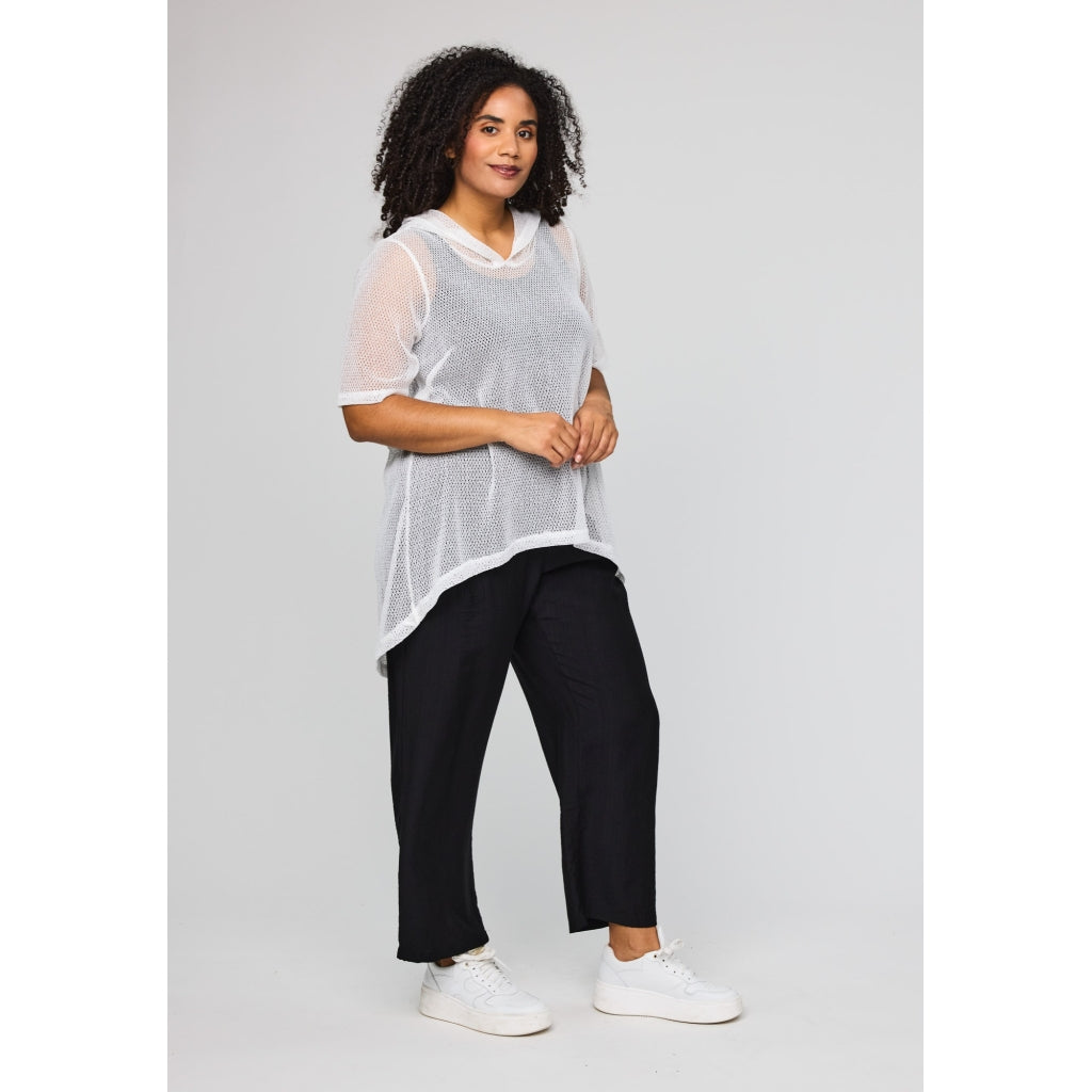 Studio SMira Net Blouse Blouse White
