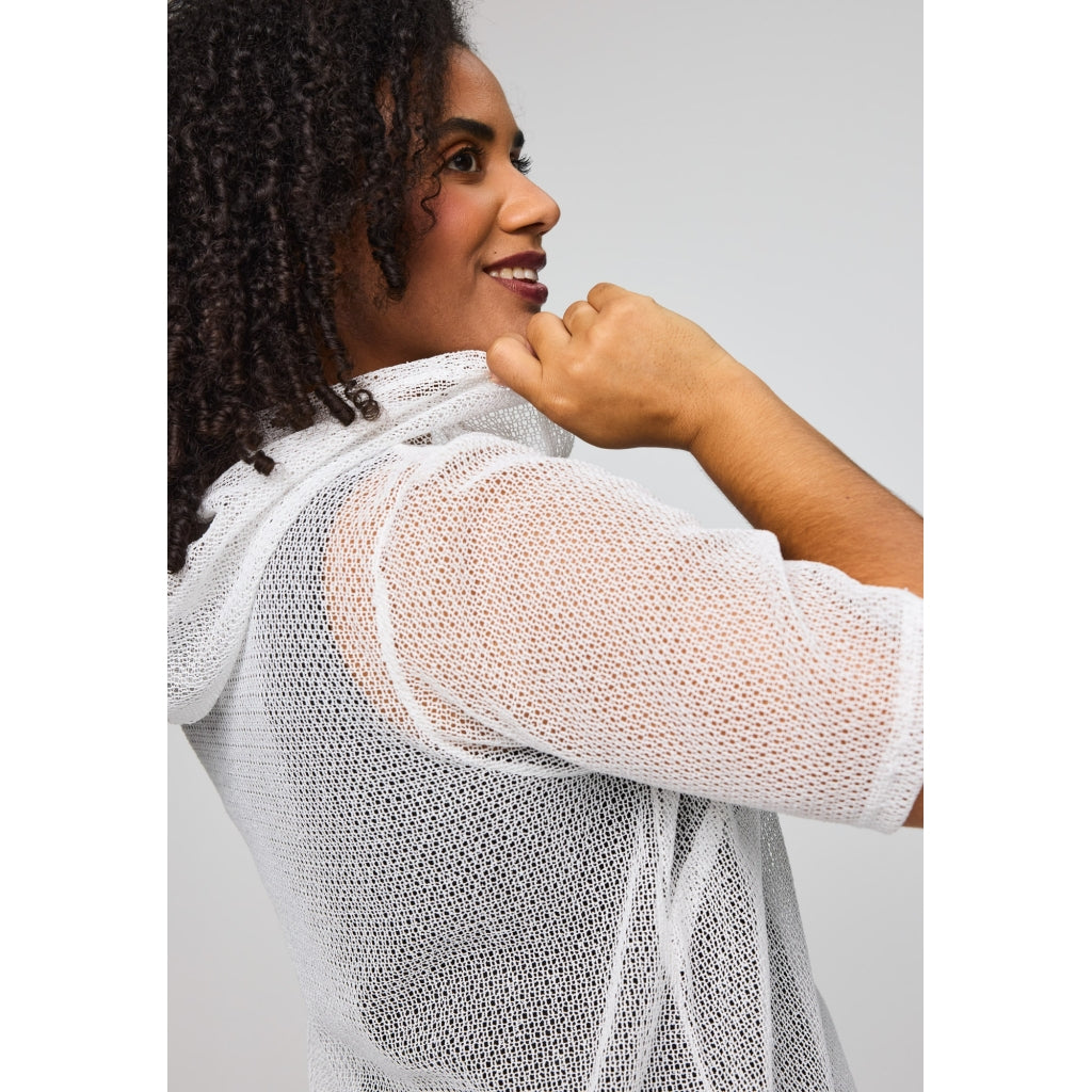 Studio SMira Net Blouse Blouse White