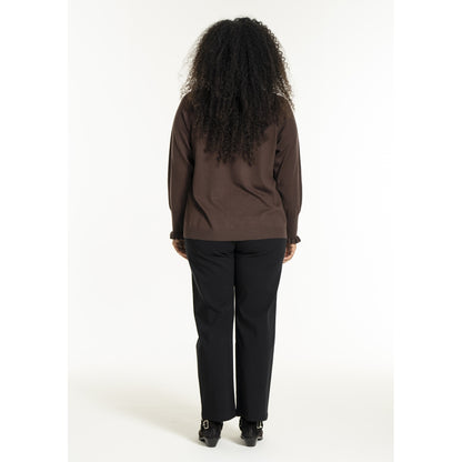 Studio SNaila Knit Blouse Blouse Brown