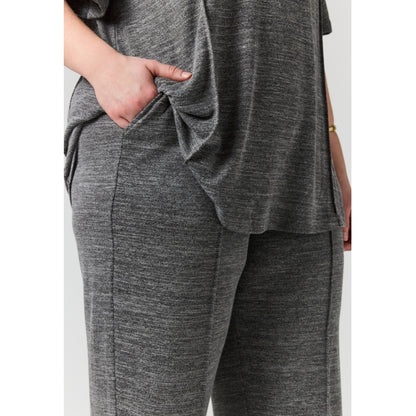 Studio SNovalie Trousers Trousers Grey Melange