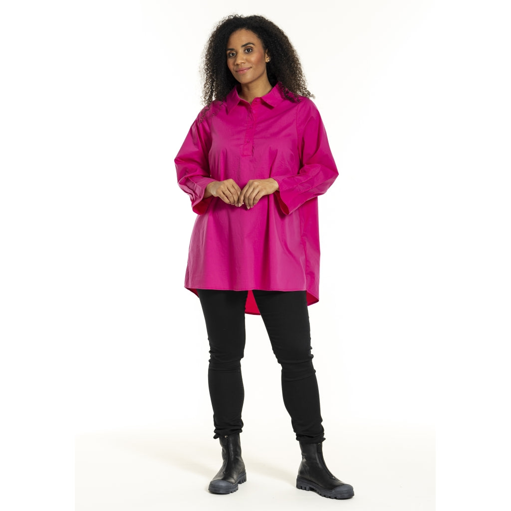 Studio SPoula Shirt with pleated cuffs Shirt Pink